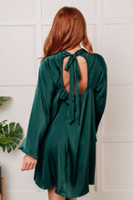 Load image into Gallery viewer, Isn't It Lovely Poly Satin Butterfly Sleeve Dress