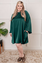 Load image into Gallery viewer, Isn't It Lovely Poly Satin Butterfly Sleeve Dress