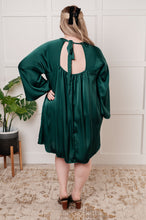 Load image into Gallery viewer, Isn't It Lovely Poly Satin Butterfly Sleeve Dress