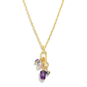 Purple Love Necklace