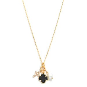 Black Clover Necklace