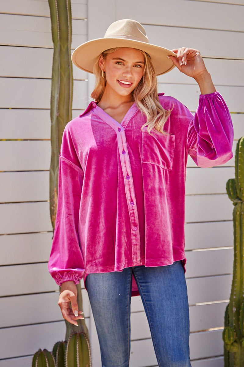 Satin Staple Top