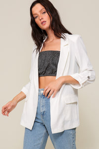 Business or Casual Blazer (White)