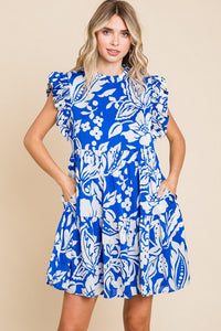 The Twila Dress (Blue)