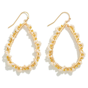 Elizabeth Earrings (White)