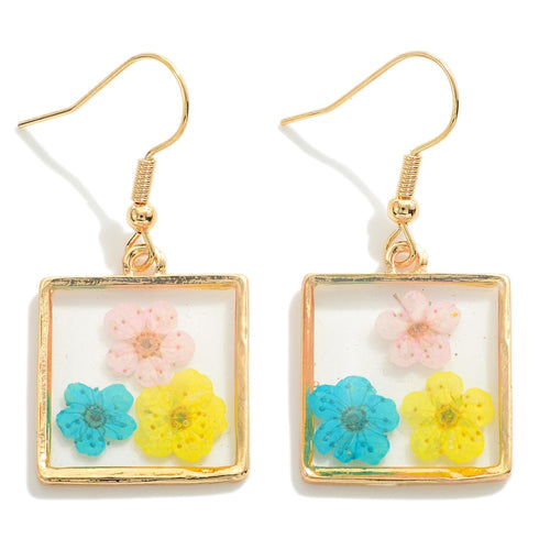 Painted Picture Earrings