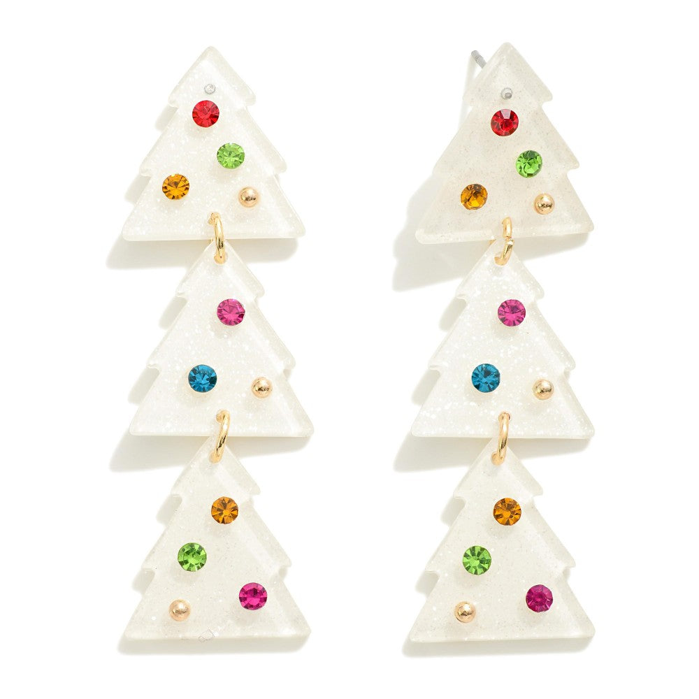 Christmas Earrings - Trees