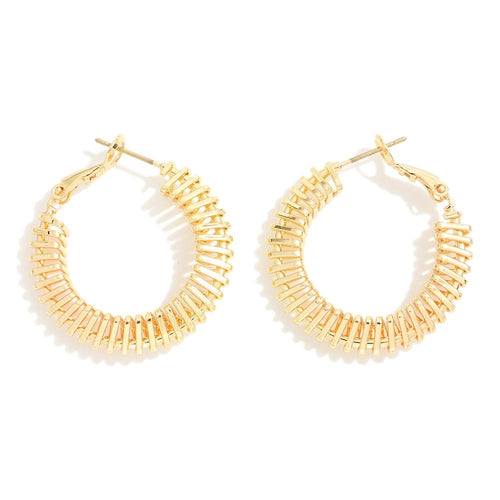 Cassidy Gold Hoops