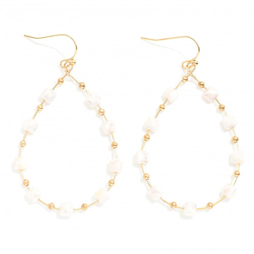 Dazzling Earrings (White)