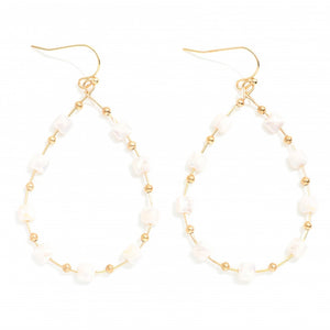 Dazzling Earrings (White)