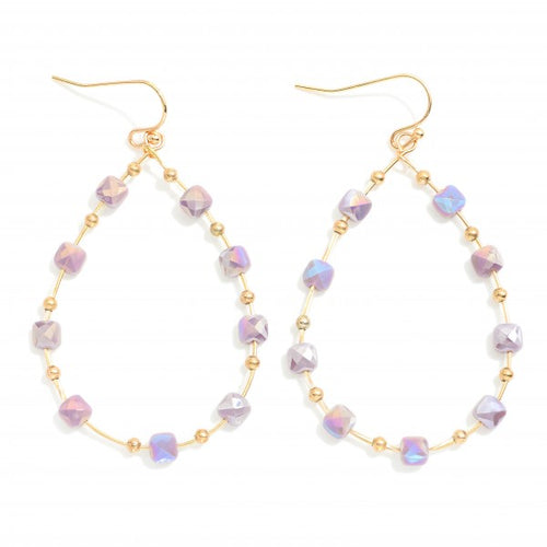 Dazzling Earrings (Purple)