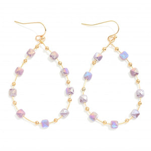 Dazzling Earrings (Purple)