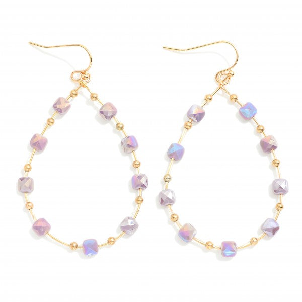 Dazzling Earrings (Purple)