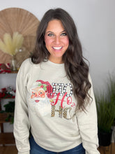 Load image into Gallery viewer, Christmas Tee - Vintage Santa HoHoHo Sweatshirt