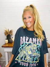 Load image into Gallery viewer, Dreamer Tour Leopard Graphic Tee