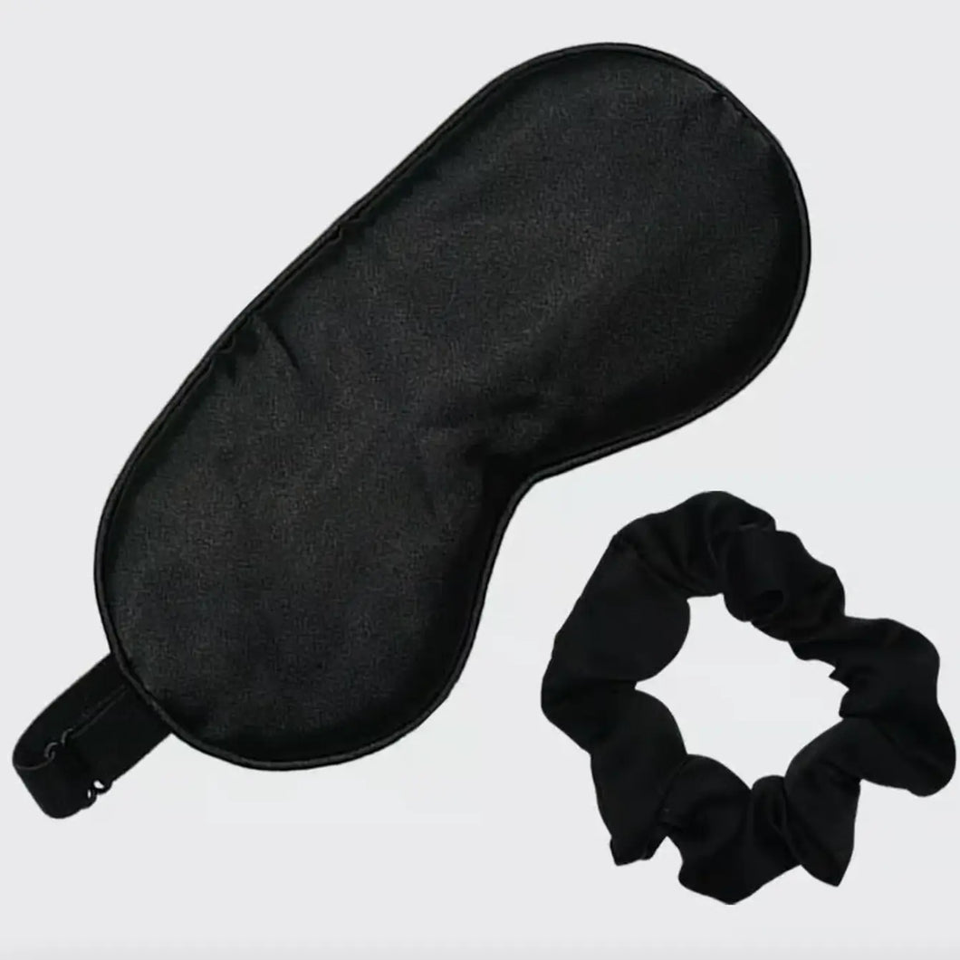 KITSCH - Satin Eyemask & Sleep Scrunchie Set
