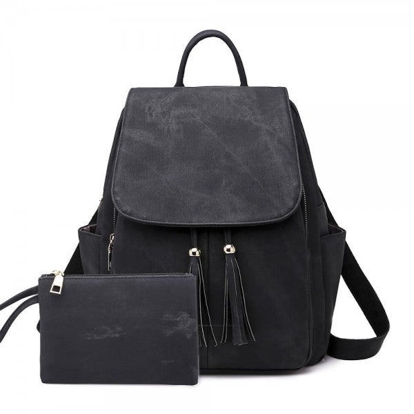 The Blaire Backpack (Black)