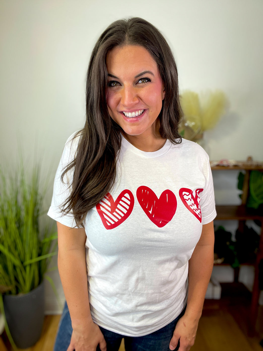 V-Day - Triple Heart Tee