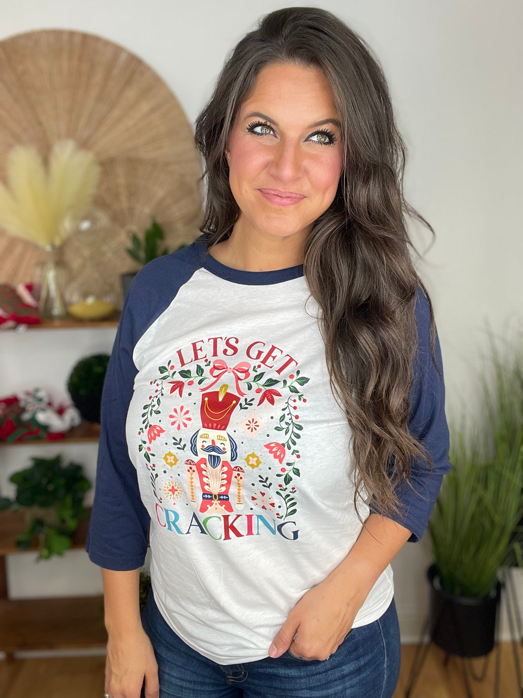 Christmas Tee - Nutcracker Baseball Tee