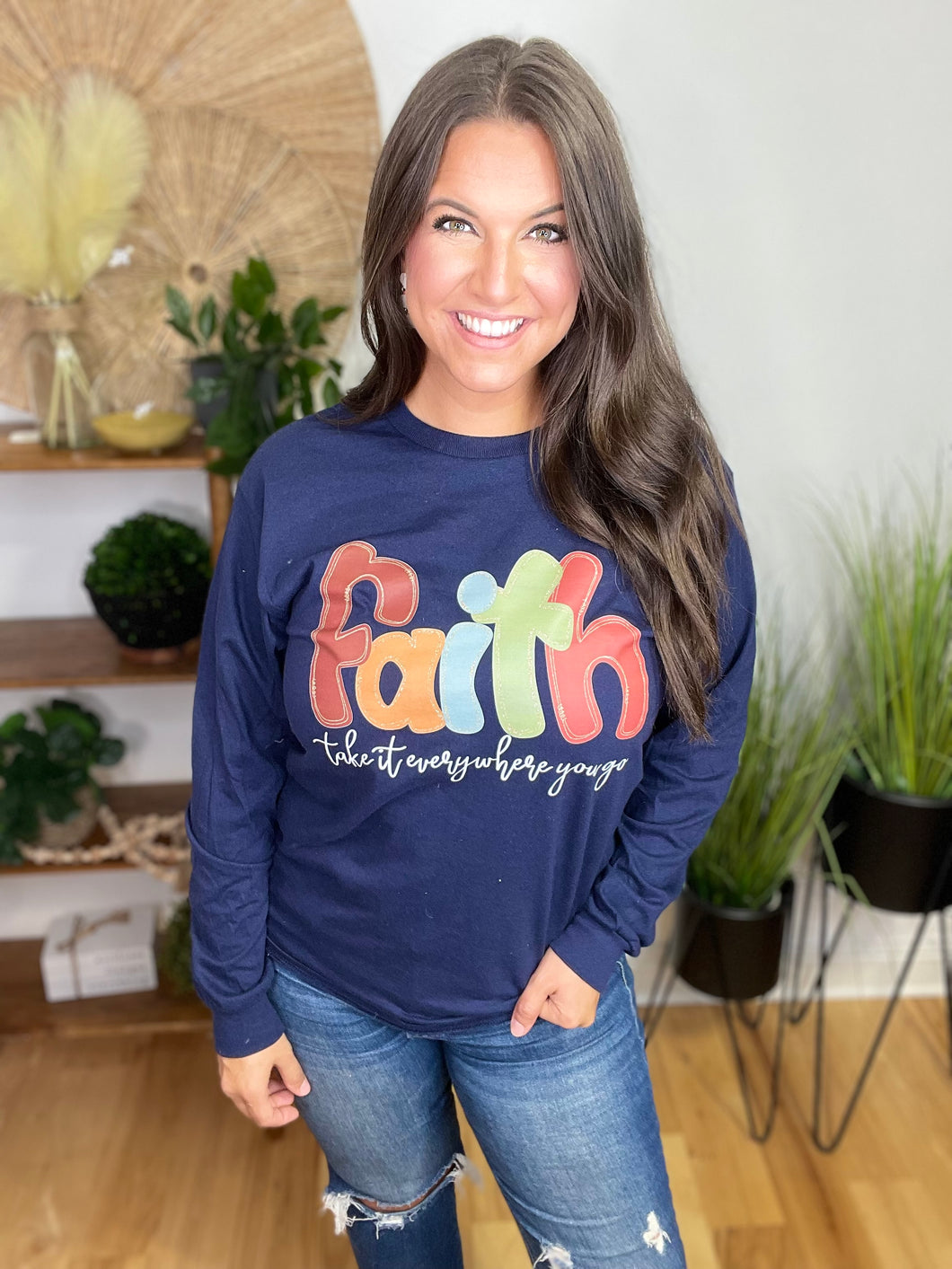 Faith Long Sleeve Tee