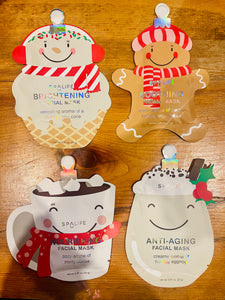 Spa Christmas Mask Set