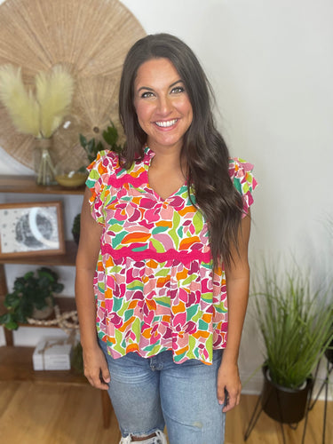 The Finley Top (Pink)