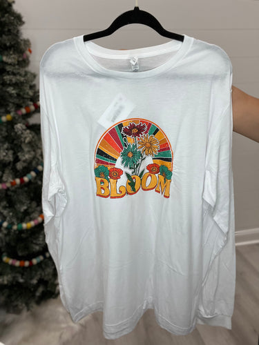 Graphic Tee - Colorful Bloom (Short Sleeve)