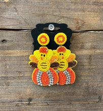 Load image into Gallery viewer, Happy Turkey Day! Earrings
