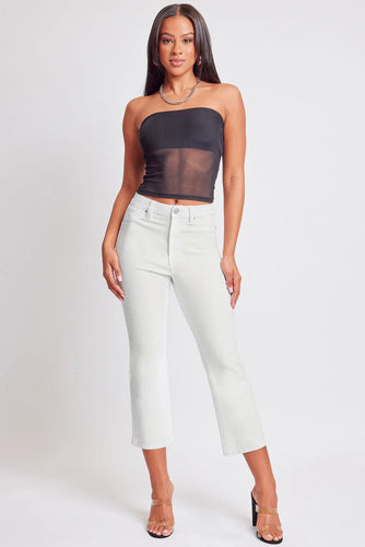 YMI- Cropped Kick Flare Jeggings