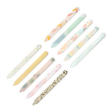 Load image into Gallery viewer, Lemon Lavender Glass Nail Files