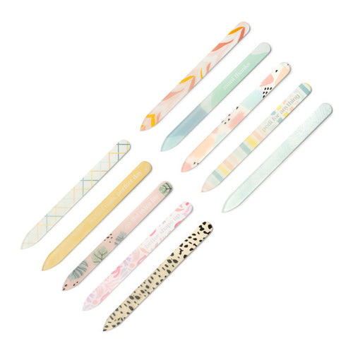 Lemon Lavender Glass Nail Files