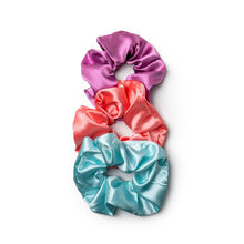 Load image into Gallery viewer, Lemon Lavender - Mane Squeeze Oversized Silky Satin Hair Scrunchies