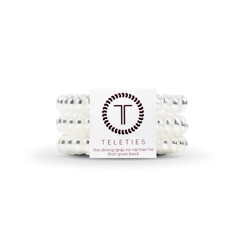 Teleties - Set of 3 Clear Ties (Small)