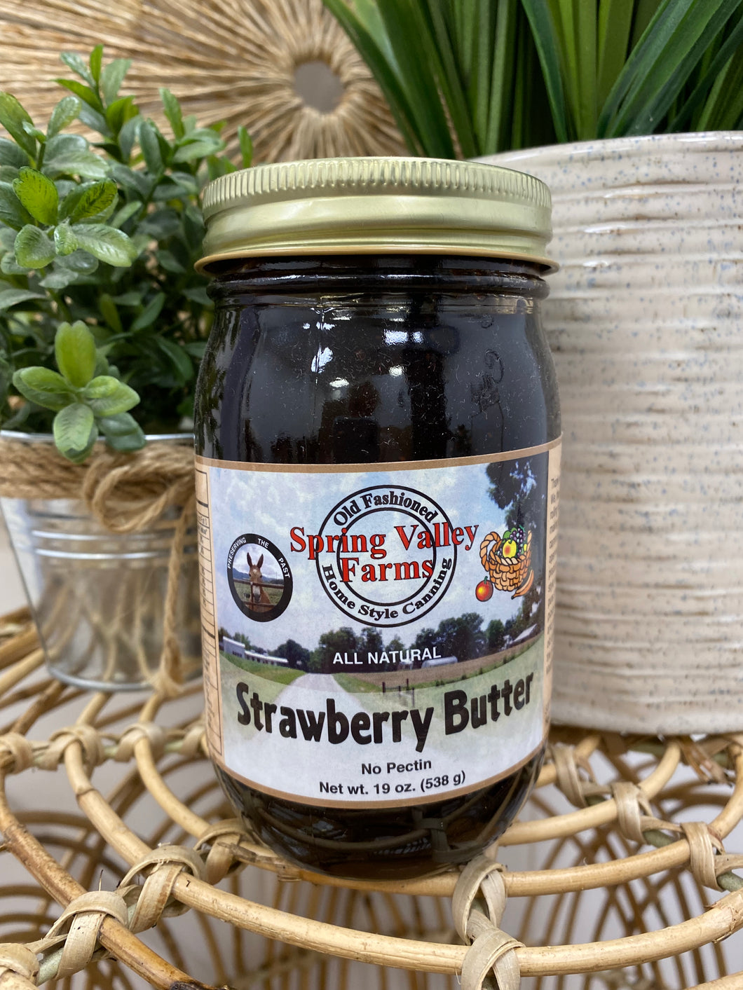 Spring Valley Farms Strawberry Butter