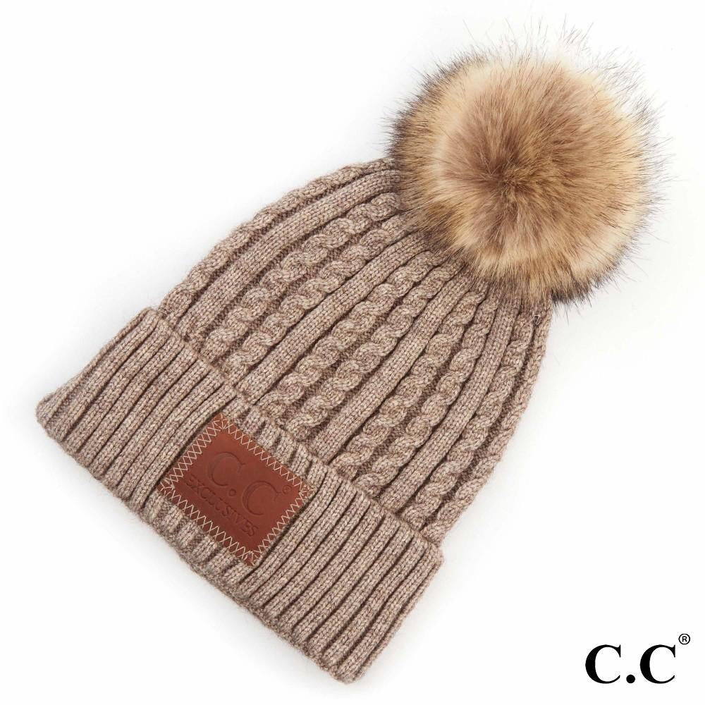 C.C. - Lucy Beanie (Taupe)