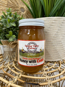 Spring Valley Farms Honey With Comb