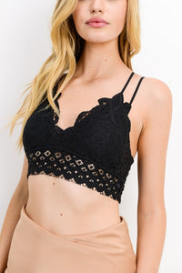 Fancy + Strappy Lace Bralette