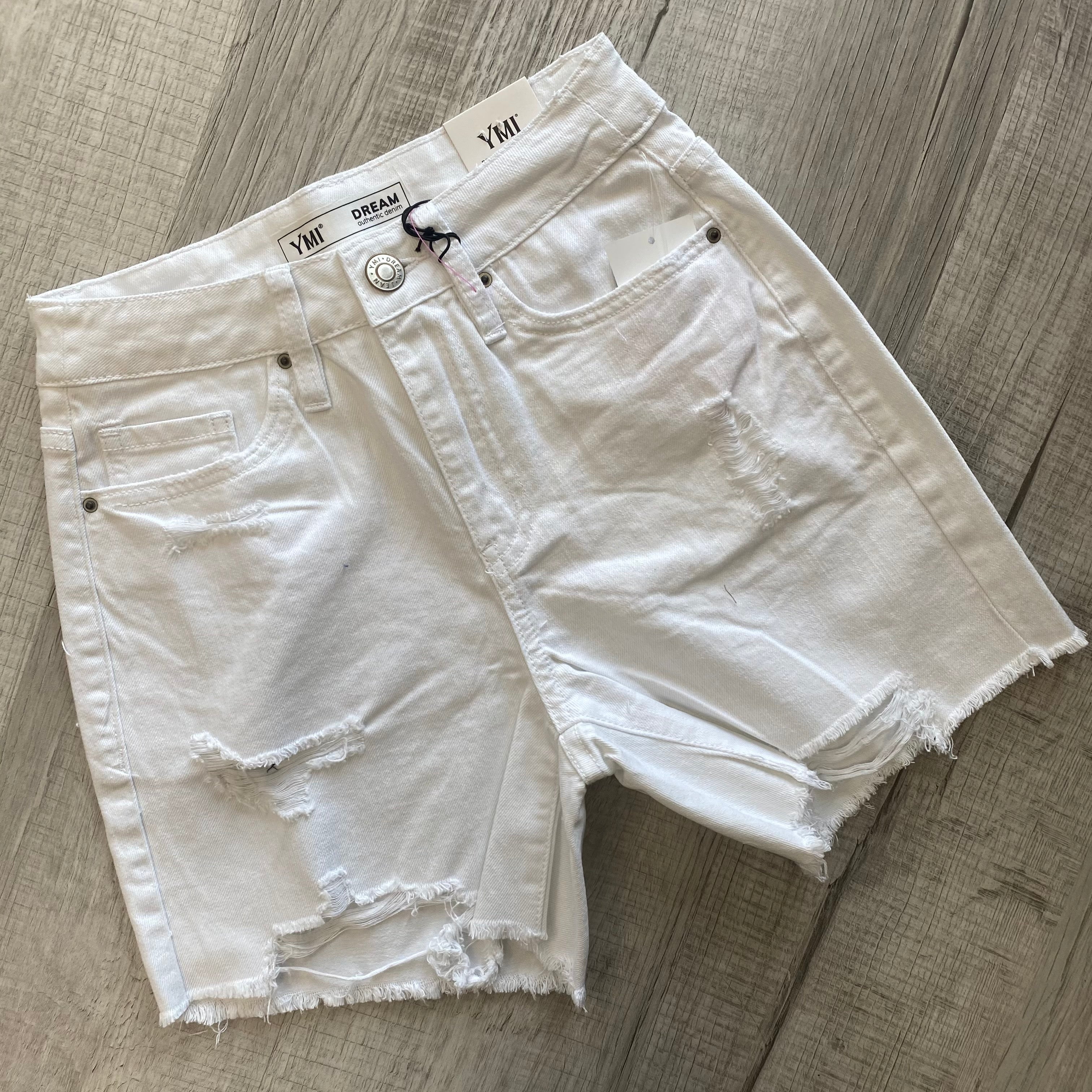 Ymi cheap white shorts