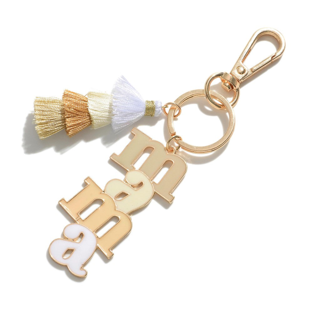 Mama Keychain (Ivory)